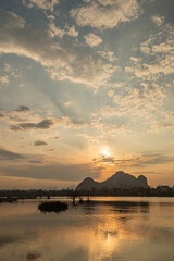 Celestial Dawn on Li River: Golden Mist Rising Between Emerald Karst Peaks &ndash; Guilin's Living Watercolor Masterpiece