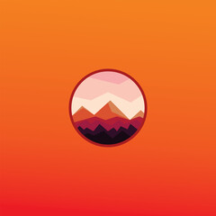 Minimalist Mountain Landscape Design