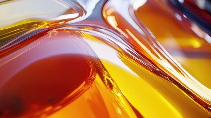 A close-up of a flexible OLED display screen bending with vibrant colors.