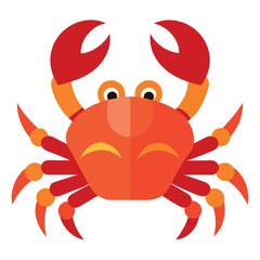 Crab vector. 