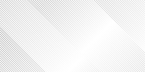 Naklejka premium Vector gradient gray line abstract pattern Transparent monochrome striped texture, minimal background. Abstract background wave line elegant white striped diagonal line technology concept web texture.