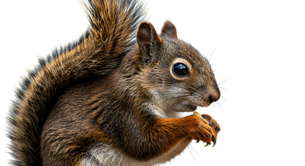 Obraz premium squirrel on white background