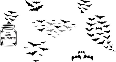 Flying Bat Vector