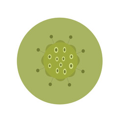 Simple Illustration of a Virus