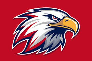 Obraz premium eagle head logo