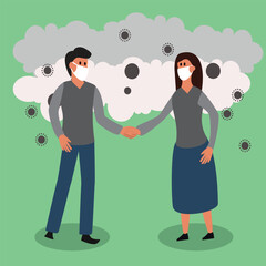 Social Distancing During a Pandemic (1)