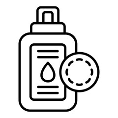 Makeup remover Icon