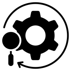 Diligence Glyph Icon