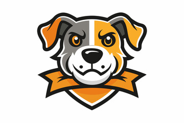 dog head vector