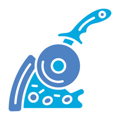 Pizza cutting Icon