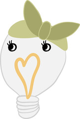 A green daylight bulb symbolizes energy efficiency on Earth Day, promoting renewable energy solutions and sustainable living practices, aiming to reduce the carbon footprint and protect the planet for