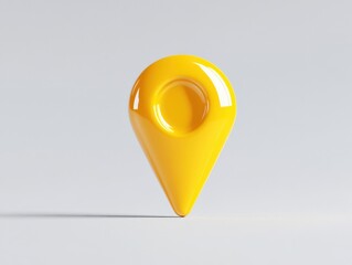 Yellow pointer icon
