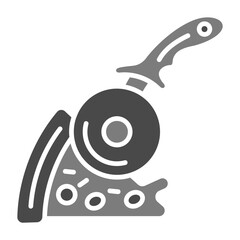 Pizza cutting Icon