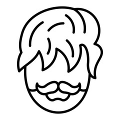 Facial hair Icon