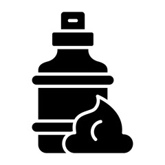 Shaving foam Icon