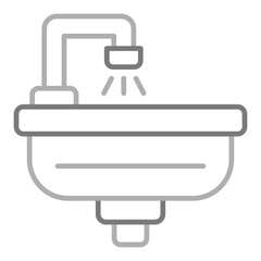 Hair wash sink Icon