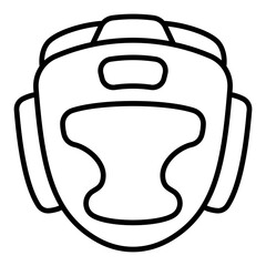Boxing Helmet Icon