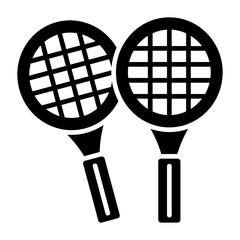 Tennis Racket Icon