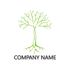 Green Tree Logo Vector Art  Icons  and Graphics