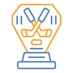Obraz premium Hockey trophy Icon