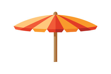 colorful beach umbrella