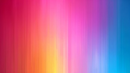 Abstract Rainbow Gradient Background with Vertical Lines
