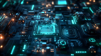 circuit board background
