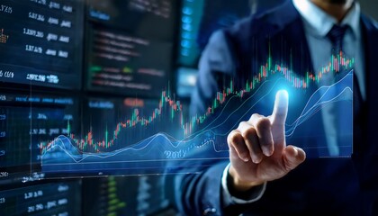 Financial and statistical data of the trader marker