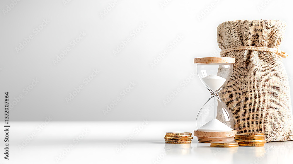 Poster time management strategies office image minimalist close-up productivity enhancement