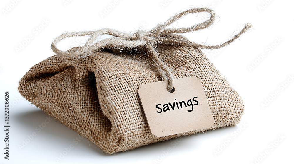 Poster savings bundle financial planning image minimalist setting close-up view budgeting tips for effectiv