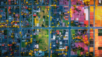 Map highlighting health equity and social determinants of health in urban neighborhoods with varied resources