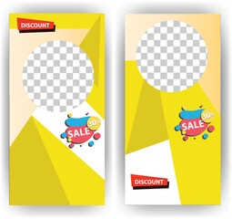 Colorful Sale Discount Banner
