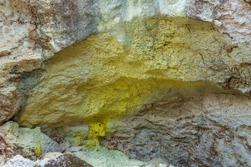 The geothermal area of Waiotapu Thermal Wonderland near Rotorua, New Zeeland