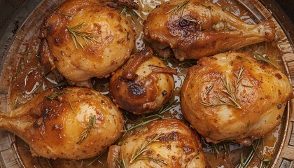 roasted chicken with potatoes