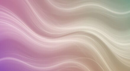 Obraz premium Abstract waves of pastel colors create a soft and dreamy background