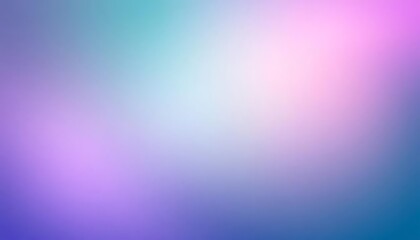 Obraz premium Dreamy Pastel Gradient Background: A Blend of Lavender, Pink, and Aqua Hues.