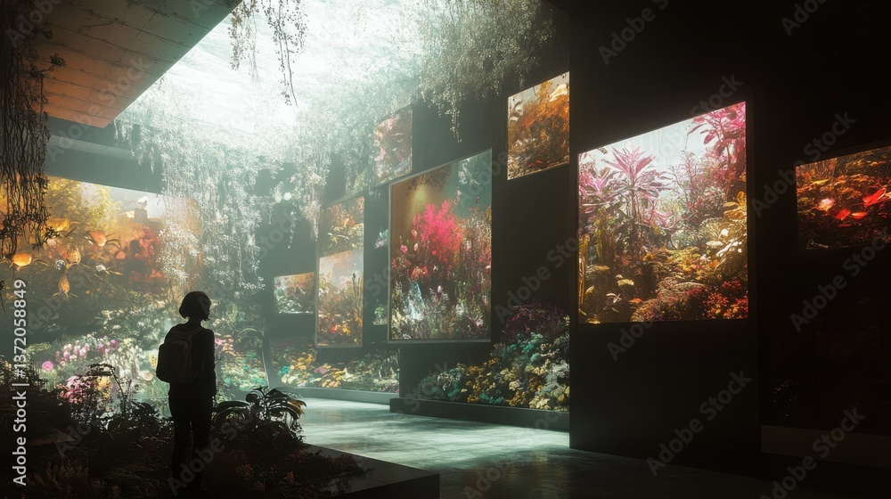 Poster nft gallery layouts with subtle animations enhance visual storytelling