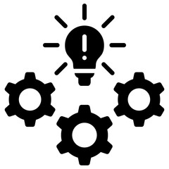 Innovation Glyph Icon