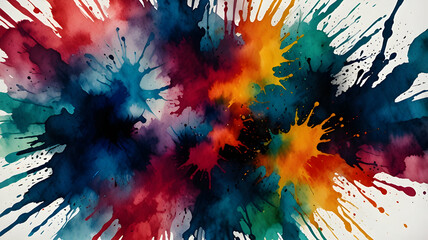 "Energetic Symphony: Vibrant Abstract Canvas Art"