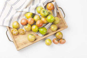 Tomato is an annual plant of the nightshade family. It grows to a height of 1 to 1.5 meters and has...