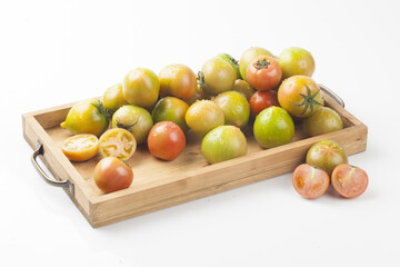 Tomato is an annual plant of the nightshade family. It grows to a height of 1 to 1.5 meters and has...