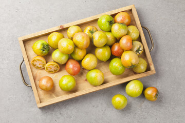 Tomato is an annual plant of the nightshade family. It grows to a height of 1 to 1.5 meters and has...