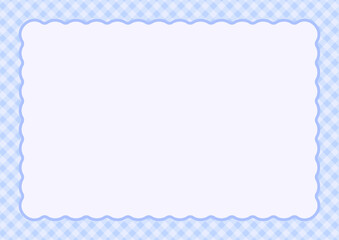 ゆめかわ薄紫のフレーム