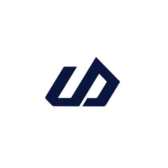 Logo Letter UD Super Simple Modern