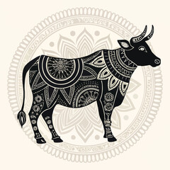 a-tribal-style-cow-silhouette-with-intricate-line-(1).eps