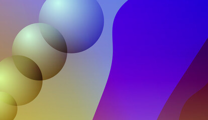 geometricheskiy abstraktnyy fon nakladyvayetsya na yarkoye prostranstvo s effektom krugov. Sovremennaya kontseptsiya stilya vyreza elementa graficheskogo dizayna dlya veb-bannera, flayera, otkrytki il