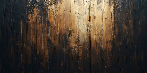 Obraz premium Distressed Wood Background with Rough Splintered Texture for Rustic Aesthetics, Vintage Designs, or Organic Textures