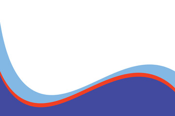 abstract background with blue wave
