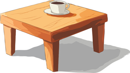 Coffee cup on the table