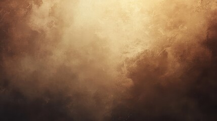 Obraz premium Gentle brown gradient backdrop with a textured grain and delicate lighting effects illustration